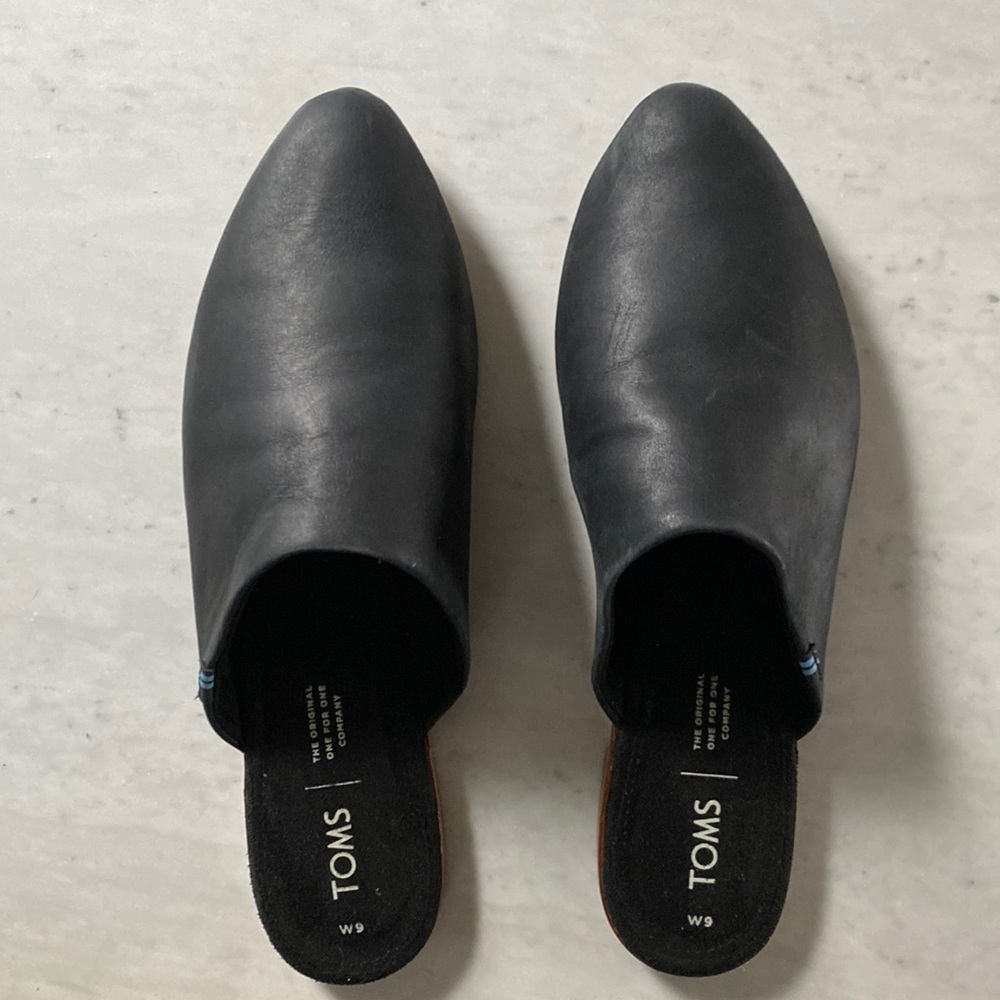 Toms Women’s Jutti Mules Black Size 9